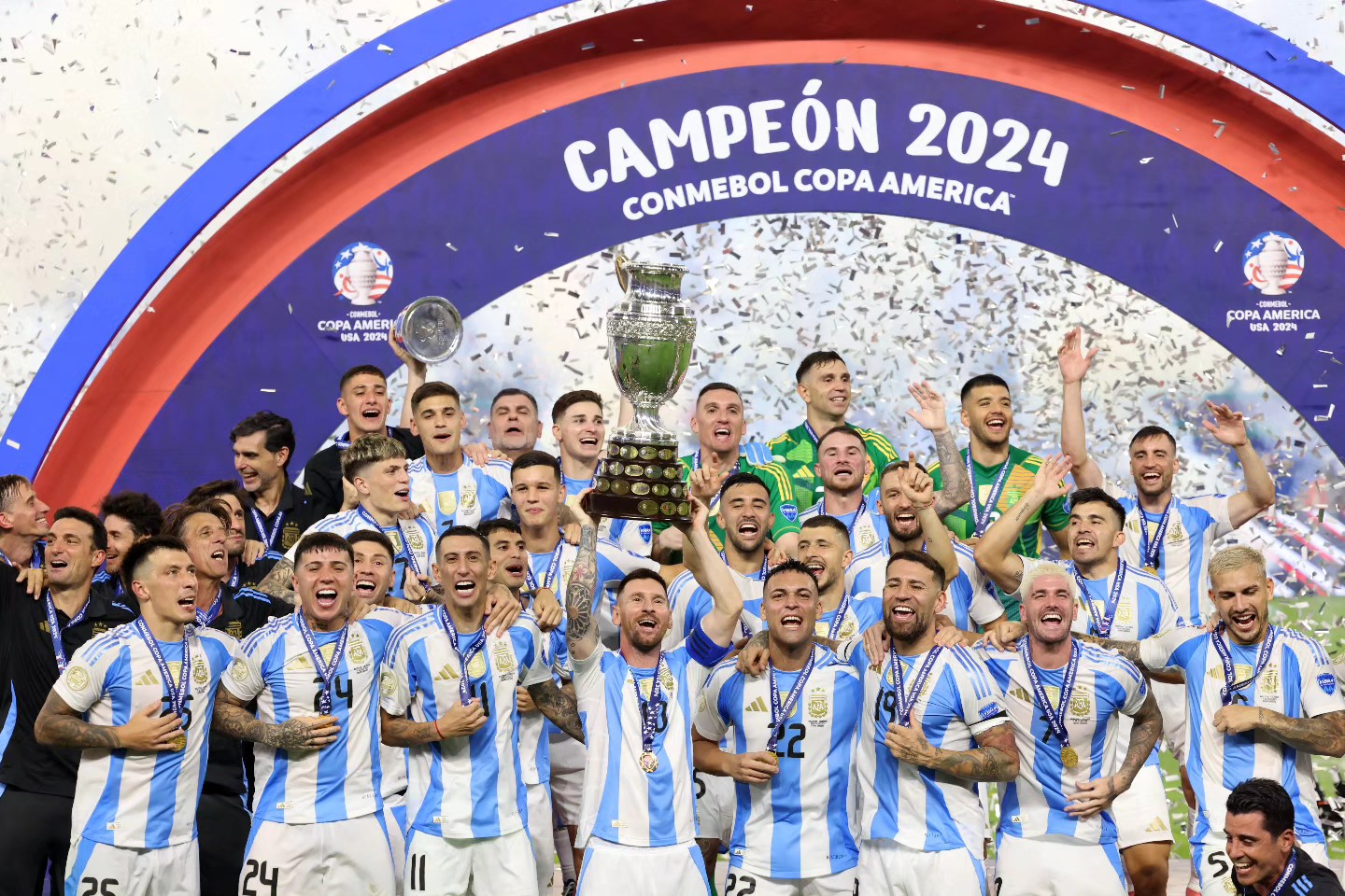 Argentina es Campeón de la Copa América USA 2024 Revista101